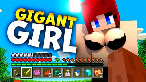 I Found Gigant BIKINI GIRL In Minecraft What S INSIDE THE BIGGEST GIRL YouTube