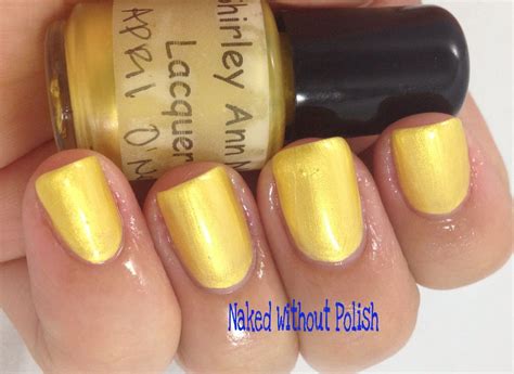 Shirley Ann Nail Lacquer TMNT Collection Naked Without Polish