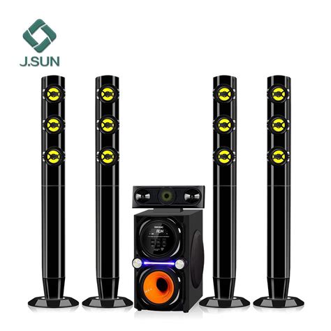 8 Inch Big Subwoofer USB FM Home Theatre Satellite Speakers - Home ...