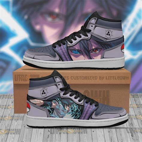 Sasuke Mangekyou Sharingan Jd Sneakers Custom Naruto Anime Shoes