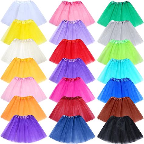 Amazon Pcs Tutu Skirt For Girls Bulk Multicolor Ballet Princess