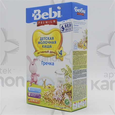 "Bebi Premium" молочная каша, гречневая, c 4 месяцев 200 г Aptekonline ...