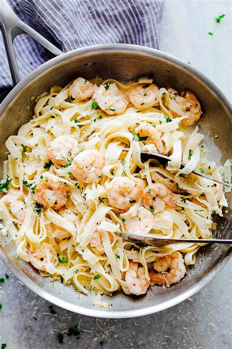 Creamy Butter Garlic Shrimp Pasta Playful Cooking