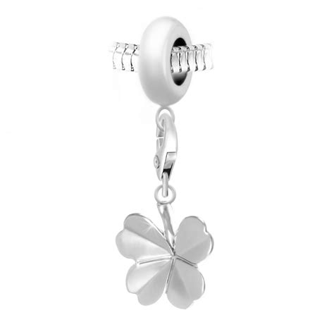 Charm Perle Socharm En Acier Avec Pendentif Tr Fle