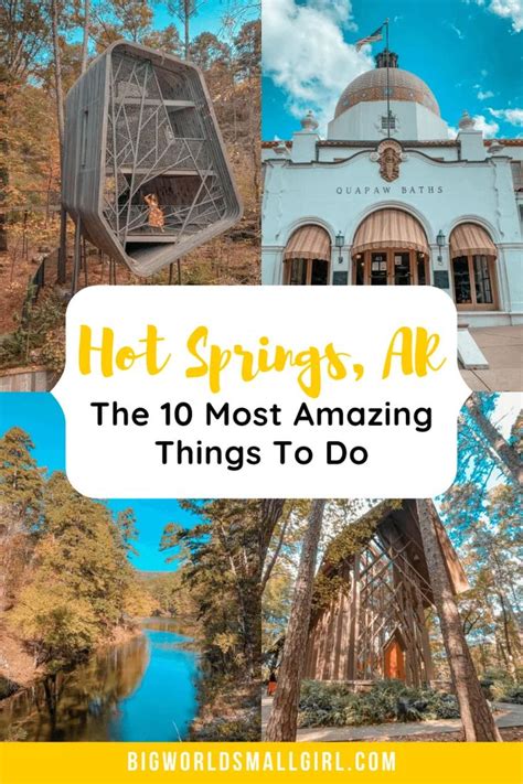 10 Amazing Things To Do In Hot Springs Arkansas Arkansas Road Trip Arkansas Vacations