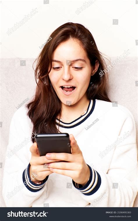 Happy Millennial Generation Hispanic Latina Woman Stock Photo 2190495383 Shutterstock
