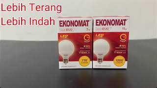 Jual Ekonomat Evo G W Putih K Globe Lampu Led Bola Hias Dekorasi