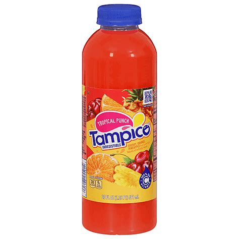 Tampico Irresistible Tropical Punch Fl Oz Bottle Juice Lemonade