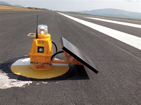 Solar Airfield Lighting Permanent Runway Lighting S Ga