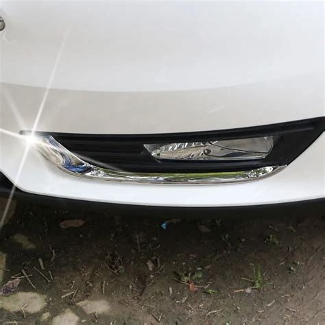 Color My Life Abs Chrome Front Fog Lamps Cover Trim Fog Lights Trim Sticker For Ford Focus 4 Mk4