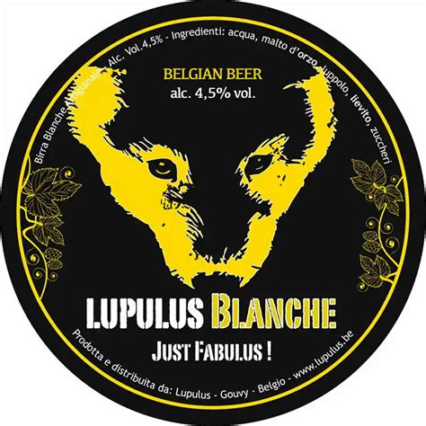 Birra Lupulus Blanche Brasserie Lupulus Fusto Litri Rhs Delivery