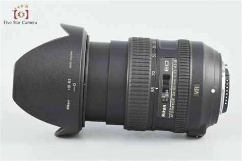 中古Nikon ニコン AF S NIKKOR 24 85mm f 3 5 4 5 G ED VR 中古カメラフィルムカメラを中心に