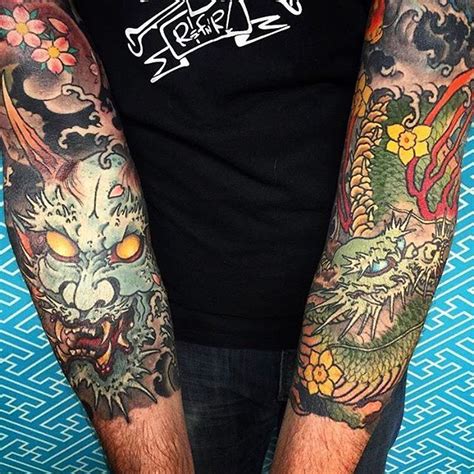 Japanese Tattoo Sleeves By Williamyoneyama Japaneseink