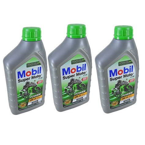 Kit Óleo Mobil Semi Sintético 4t Mx 10w40 Ma2 Api Sl Original Kawasaki