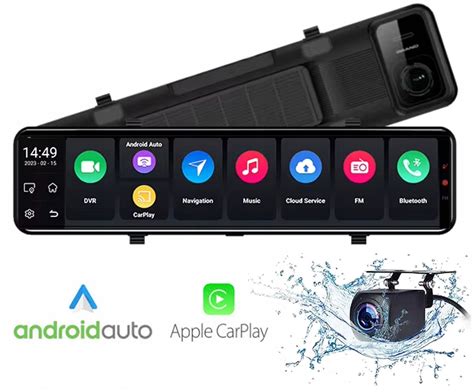 HA303 Rejestrator Jazdy Nawigacja Kamera Cofania Android CarPlay GPS