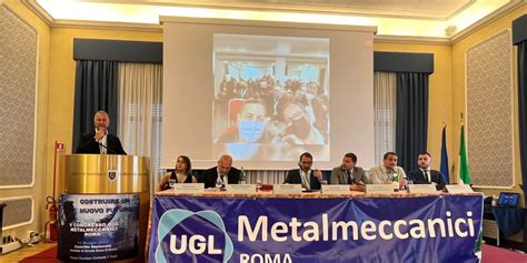 V CONGRESSO PROVINCIALE ROMA UGL METALMECCANICI ELETTO PARADISO