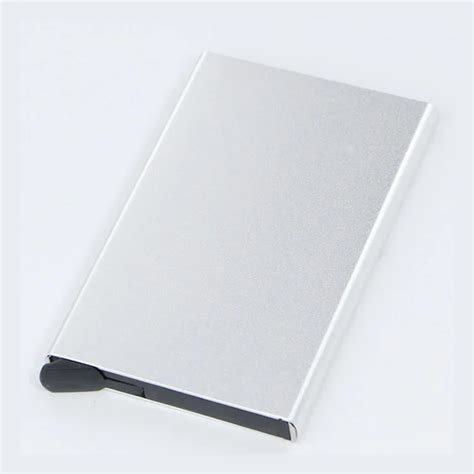 Colorful Minimalist Pop Up Card Holder Rfid Blocking Slim Wallet For