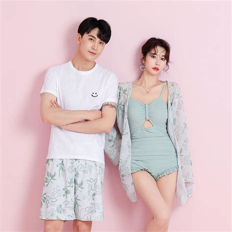 Couple Swimsuit Hot Spring Swimsuit Sexy Bikini Seaside Beach Ins Style Vacation Swimsuit