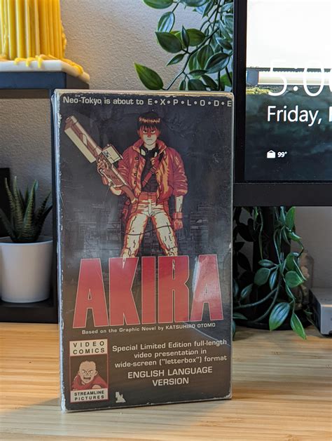 Akira 1989 - My first entry into anime vhs besides Pokemon : r/animevhs