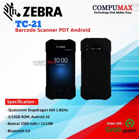 Jual Barcode Scanner Pdt Android Zebra Tc21 Tc 21 Tc 21 Kota