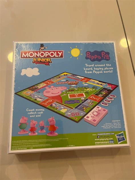 Monopoly Junior Peppa Pig Hasbro Gaming, Hobbies & Toys, Toys & Games ...