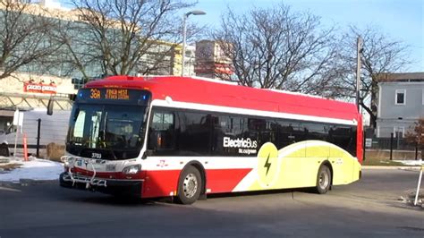 Toronto Transit Commission 2019 New Flyer Xe40 3703 Youtube