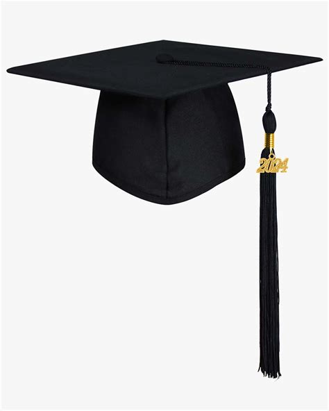 Matte Adult Graduation Cap with Tassel-12 Colors Available