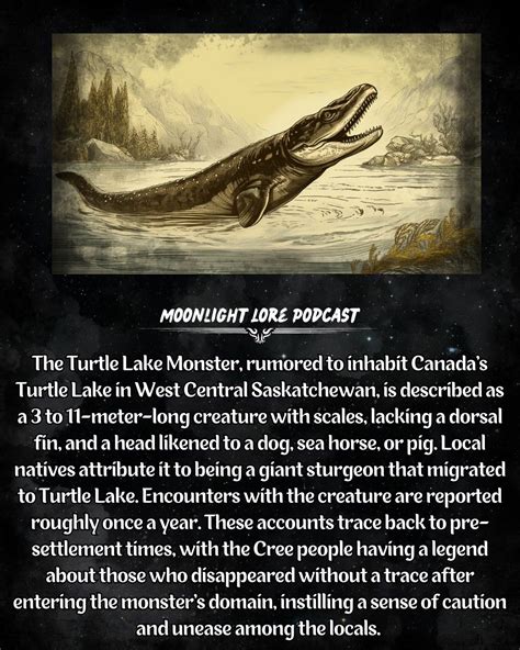 The Turtle Lake Monster in 2024 | Lake monsters, Turtle lake, Monster