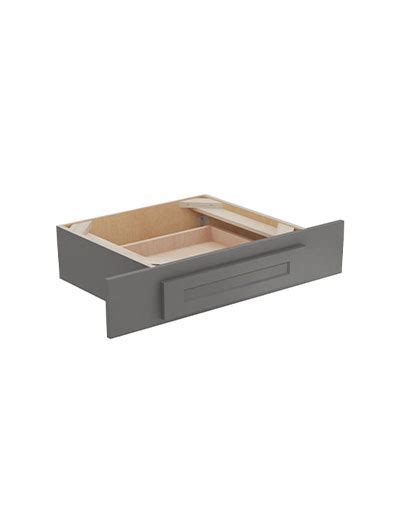 SG VKD36 Shaker Grey 36 Vanity Knee Drawer CabinetSelect