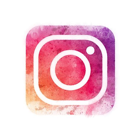 Instagram Icon PNG Image, Watercolor Instagram Icon, Instagram Icons ...