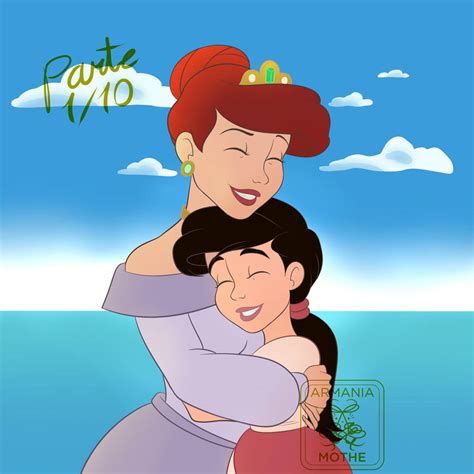 Ariel and Melody by ArmaniaMothe on DeviantArt