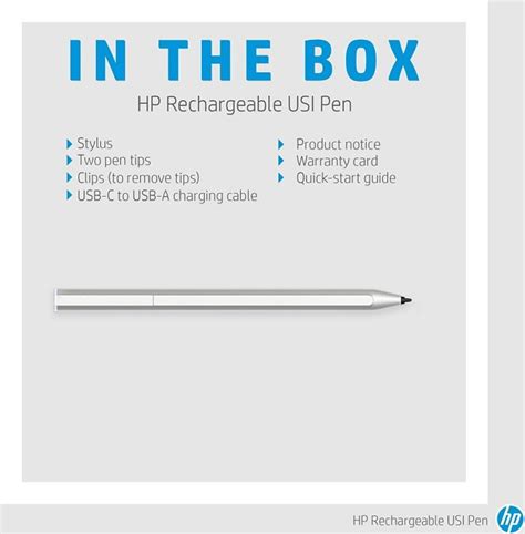 Hp Rechargeable Usi Pen Ab Preisvergleich Geizhals