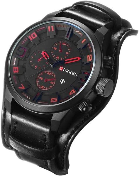 CURREN 8225 Quartz Leather Strap 30M Waterproof Watch Buy, Best Price ...