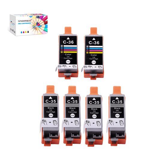 Compatible PGI 35 CLI 36 Ink Cartridge Replacement For Canon 35 36 Ink