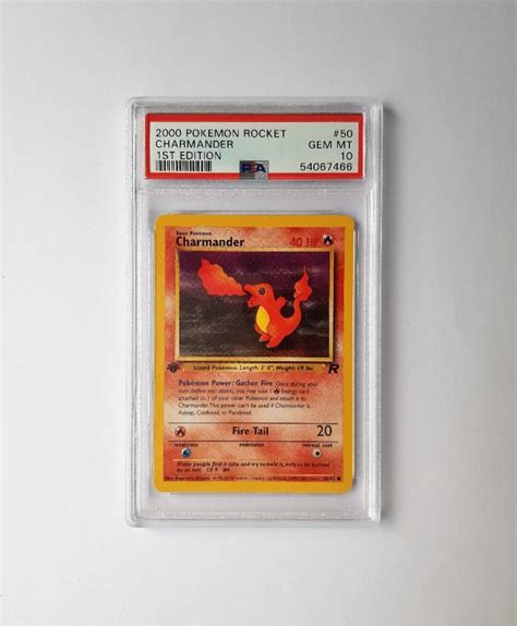 Pokemon Charmander Rocket St Edition Psa Bydgoszcz Kup