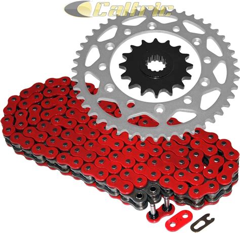 For Red O Ring Drive Chain Sprocket Kit For Yamaha Fz 6 2009 Fz 6R