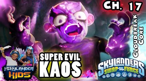 Let S Play Skylanders Swap Force Super Evil Kaos Boss Battle