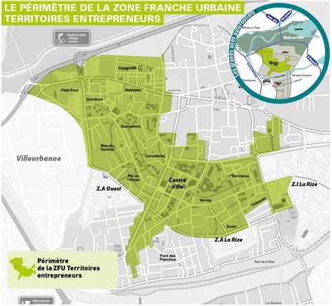 Zone Franche Urbaine Vaulx En Velin