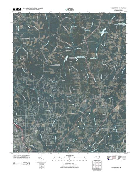 Walkertown, NC (2010, 24000-Scale) Map by United States Geological ...