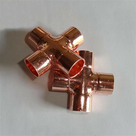 Regular Copper Cross For Air Conditioning Pipe Size 12 Inch At Rs