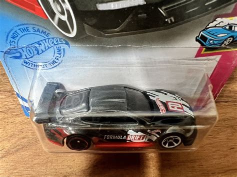 Hot Wheels Custom Ford Mustang Gt Formula Drift Hw Drift Black