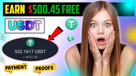 Earn Daily 500 USDT Usdt Mining Site New Usdt Mining Site Free