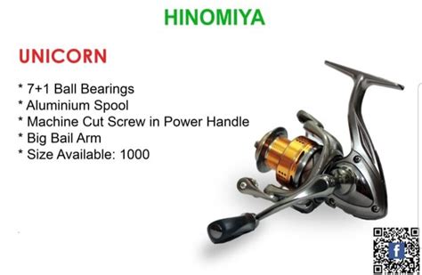 Jual Reel Hinomiya Unicorn Power Handle Di Lapak Warung Pancing