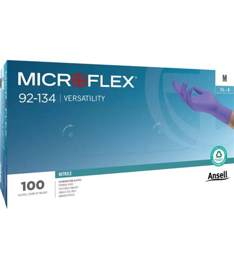 Ansell Microflex Nitrile Gloves - Dental Genie