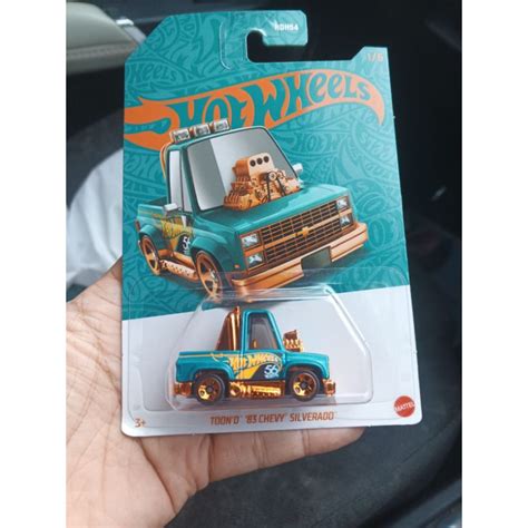 Jual Hot Wheels Th Toon D Chevy Silverado Shopee Indonesia
