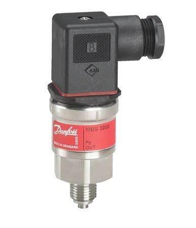 Pressure Transmitter Danfoss MBS 3000 0 16 Bar Bola Systems