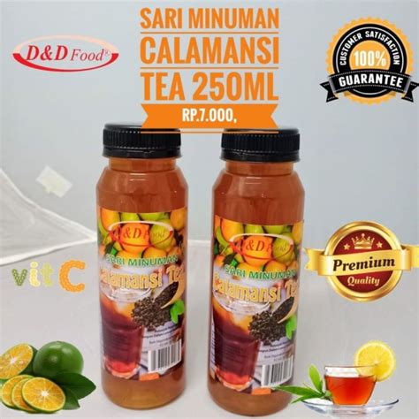 Jual Sari Minuman Kalamansi Jeruk Kunci Lemoncui Tea 250ml Shopee