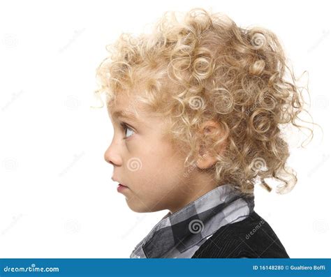 Portret Van Jonge Blonde Jongen Stock Foto Image Of Jongen Kind