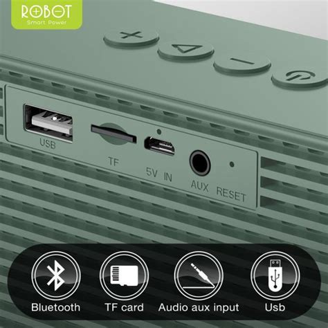 Jual Speaker Bluetooth Robot Rb420 Portable Speaker Aktif 5 0 Ste S43A