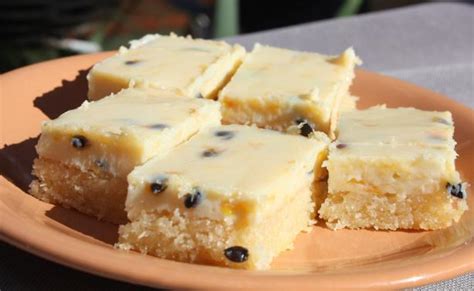 Passionfruit Slice Recipe ~ Best Cooking Food Recipes